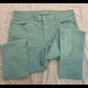 Seafoam Cropped Pants